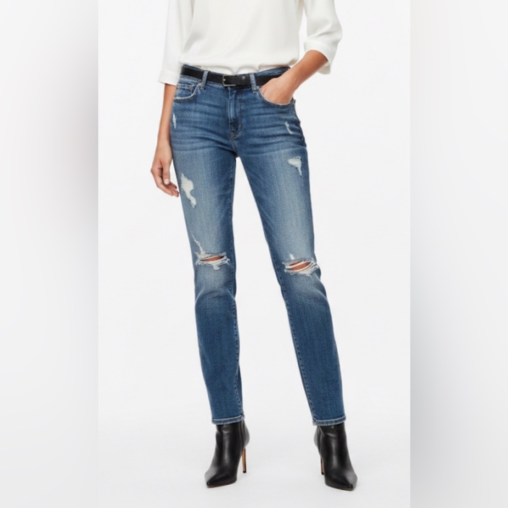 Women Kut from the Kloth Distressed Blue Jeans